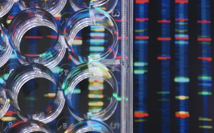 DNA Research, Samples of DNA in a multi well plate